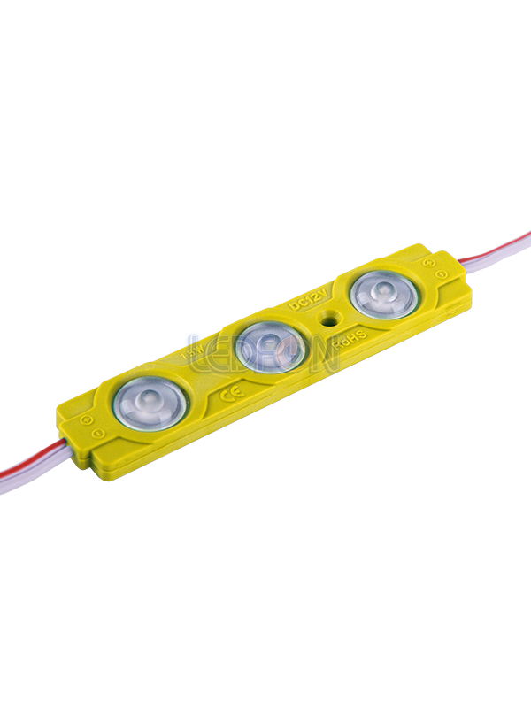 12V Plus IP67 1.5W Sarı Modül Led