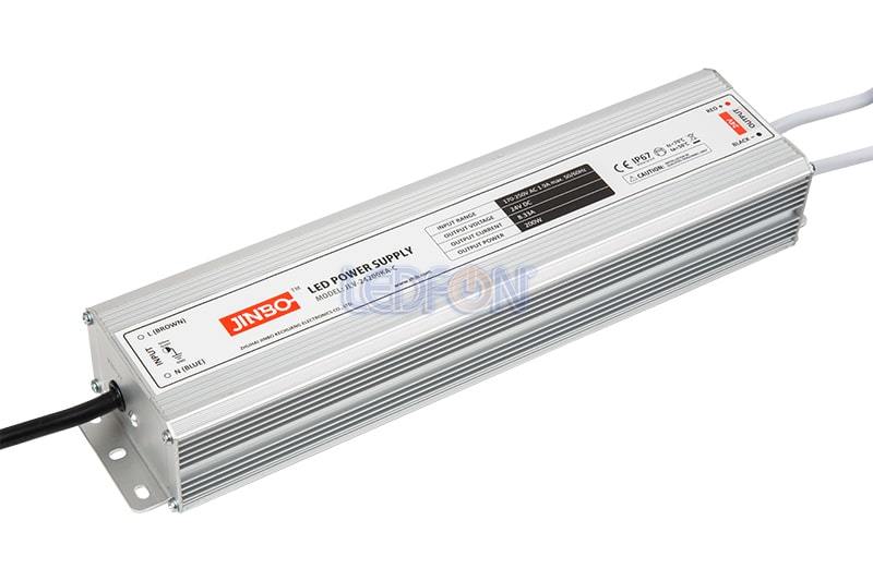 Jinbo 24V 8.33A 200W IP67 Dış Mekan Güç Kaynağı