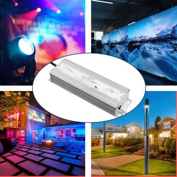 Jinbo 24V 8.33A 200W IP67 Dış Mekan Güç Kaynağı