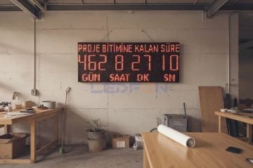 Led Geri Sayım Gün Sayacı