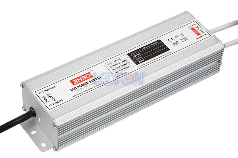 Jinbo 24V 6.25A 150W IP67 Dış Mekan Güç Kaynağı
