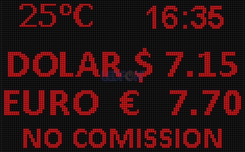 Led Döviz Fiyat Panosu