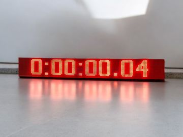 16x64 cm Dijital Led Kronometre