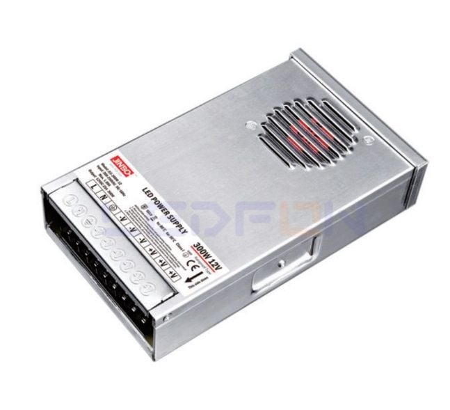 Jinbo 12V 25A 300W IP33 Rainproof Adaptör