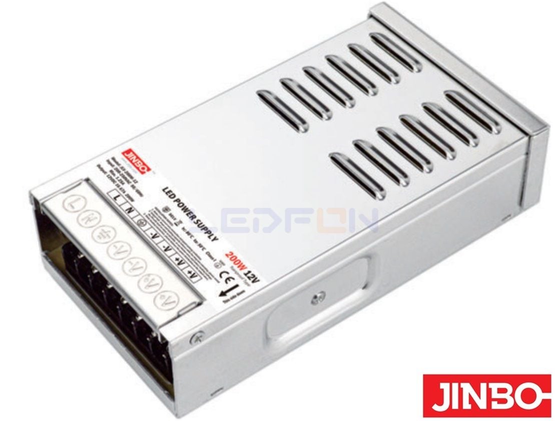 Jinbo 24V 8.33A 200W Rainproof Adaptör