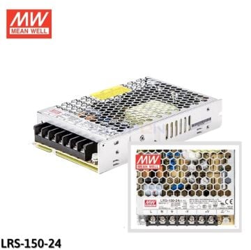 LRS-150-24 Mean Well 24V 6.5A 150W Adaptör