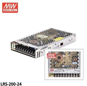 Mean Well LRS-200-24 | 24V 8.8A 200W LED Güç Kaynağı