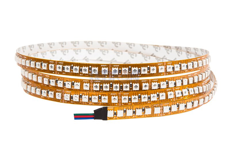 24V RGB Şerit Led 28.8W Bakır PCB 120 Led IP20