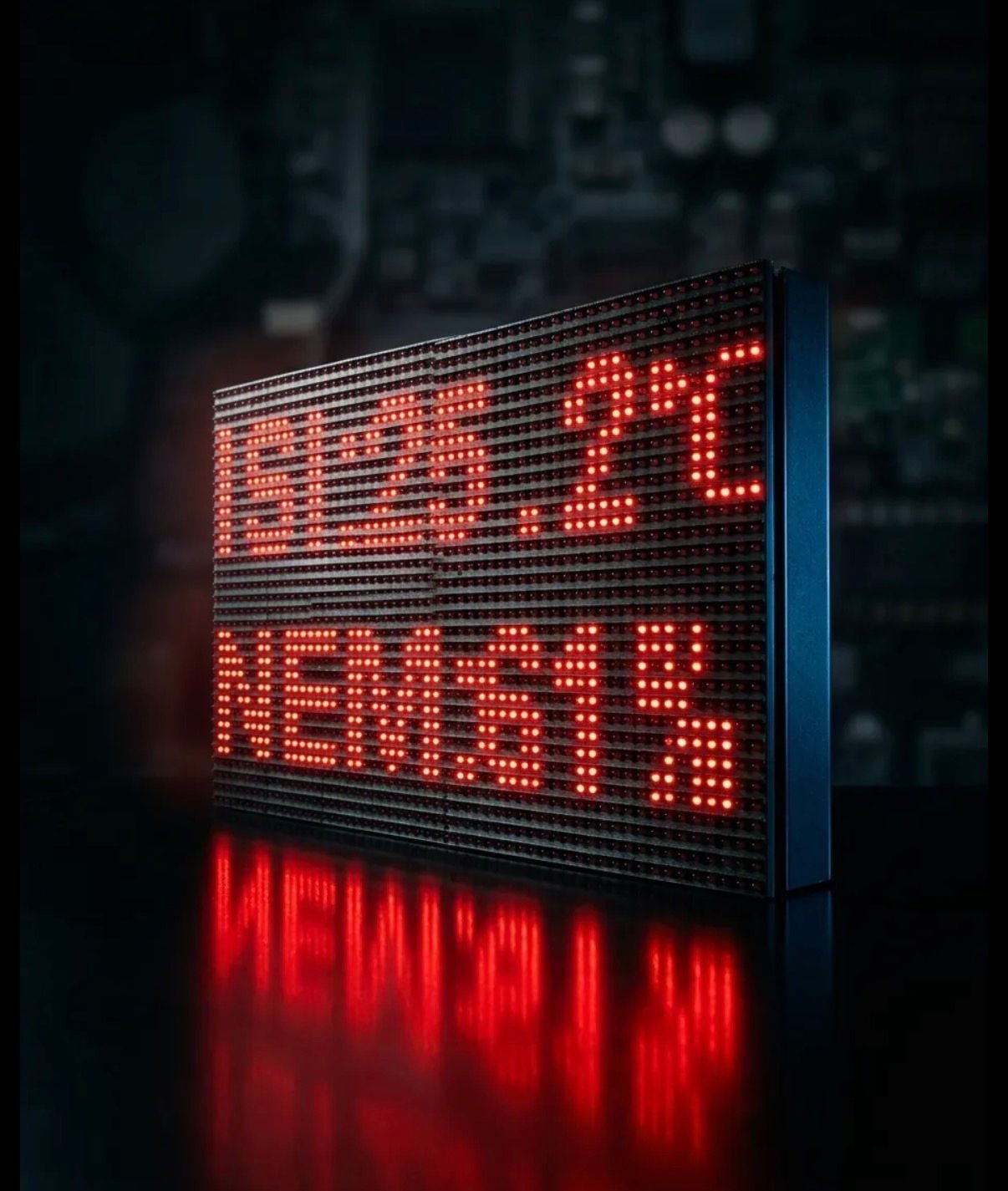 Nem ve Sıcaklık Led Panosu