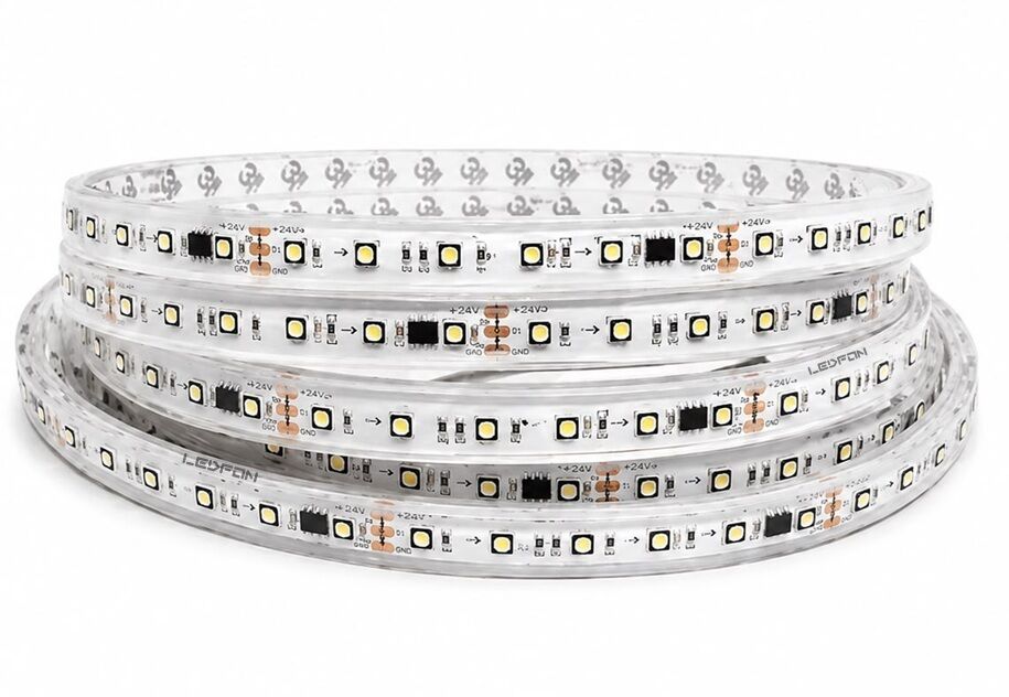 24V Su Geçirmez IP68 Pixel RGB Şerit Led 15W