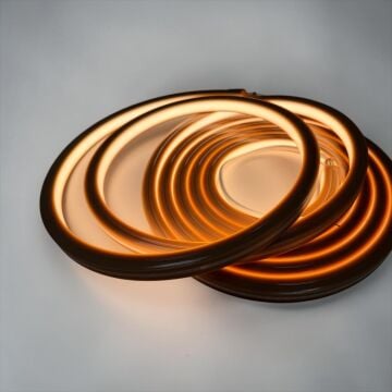 16x16mm 24V 4000K Kahverengi Gövde Neon Led 16W IP67