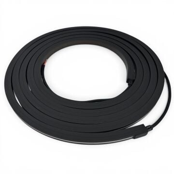 16x16mm 24V 3000K Siyah Gövde Neon Led 16W IP67