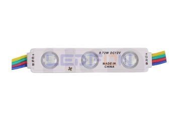 12V RGB Modül Led 0.72W IP67