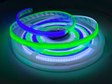 24V RGB Piksel COB Şerit LED 18W 576 Led/m IP65
