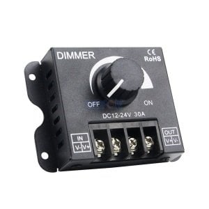 Manuel Tek Renk LED Dimmer (12V-24V / 30A)