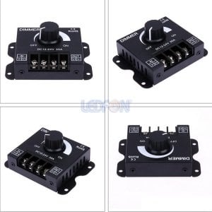 Manuel Tek Renk LED Dimmer (12V-24V / 30A)