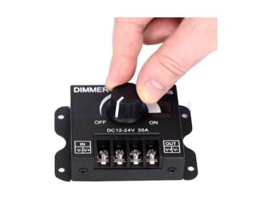 Manuel Tek Renk LED Dimmer (12V-24V / 30A)