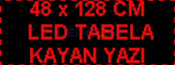 48x128 cm P10 Led Tabela