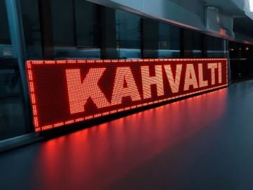 48x128 cm P10 Led Tabela