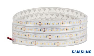 Samsung 24V Silikonlu 4000K Şerit Led 19.2W 120 Led IP65