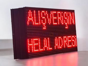 64x96 cm P10 Led Tabela