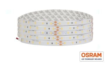 Osram Silikonlu 24V 3000K Şerit Led 14.4W 60 Led IP62