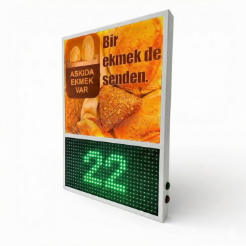 Askıda Ekmek Led Sayıcı