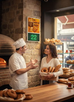 Askıda Ekmek Led Sayıcı