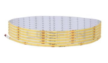 24V 5mm 2700K COB Şerit Led 8W 480 Led/m IP20