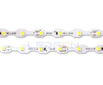 12V 6W 60 Led Zigzag Kırmızı Şerit Led