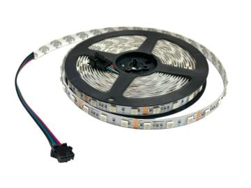 12V 14.4W Pixel Magic Silikonsuz ARGB Şerit Led