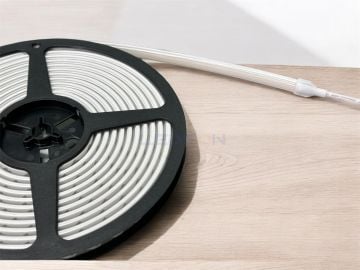 24V Silikonlu 2700K COB Şerit Led 10W 480Led/mt IP65