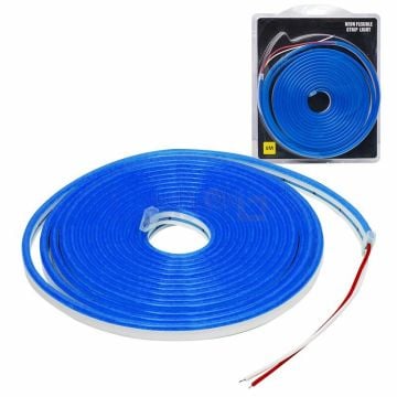 6x12mm 12V Mavi Neon Led 9W IP67