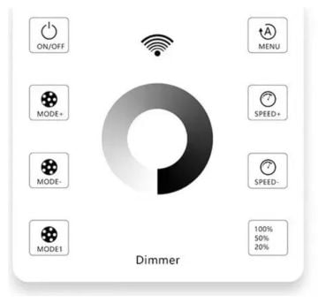 Duvar Tipi Tek Renk Pixel Magic Led Kontrol Cihazı