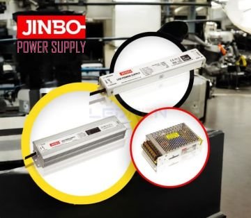 Jinbo 12V 2A 24W IP67 Dış Mekan Plastik Kasa Güç Kaynağı