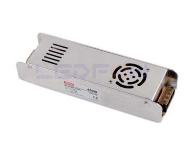 Jinbo 24V 16.7A 400W Fanlı Slim Kasa Adaptör