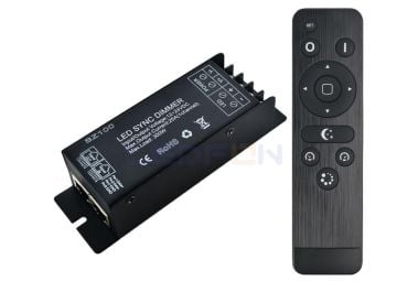 RF Kumandalı Tek Renk Led Dimmer Kontrol Cihazı 25A