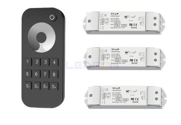 RF Kumandalı Led Dimmer Kontrol Cihazı +3 Adet Dim Alıcı