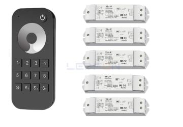 RF Kumandalı Led Dimmer Kontrol Cihazı +5 Adet Dim Alıcı