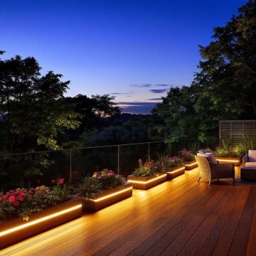 10x10mm 24V 3000K Neon Led 10W IP67