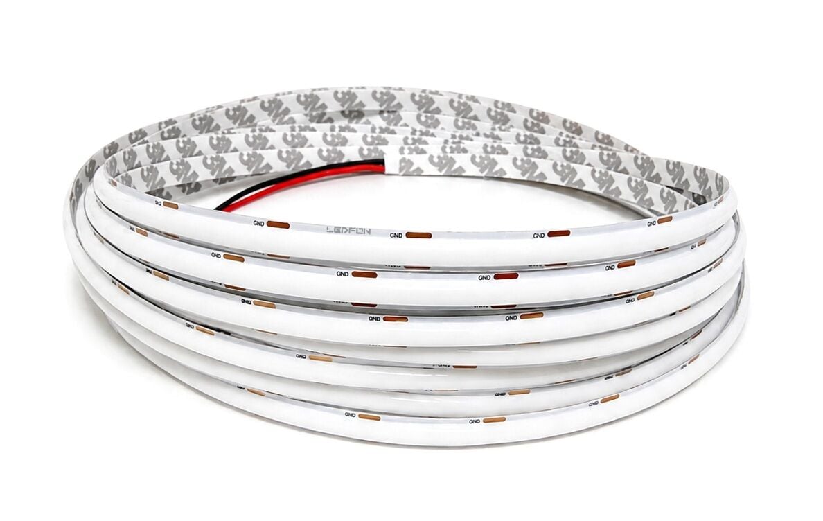 24V 3000K DOB Şerit Led 12W 288 Led/m IP20