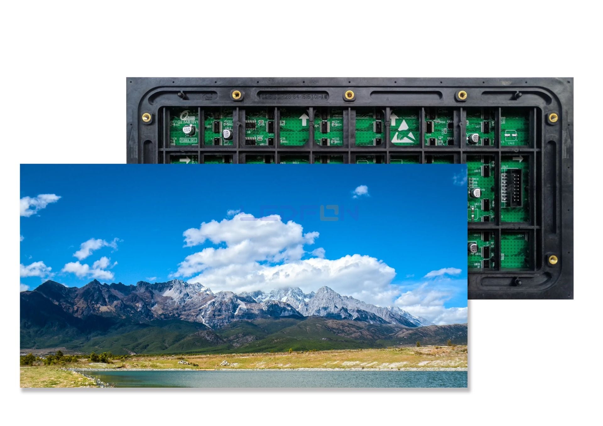 P8 RGB Dış Mekan Led Panel 16x32cm