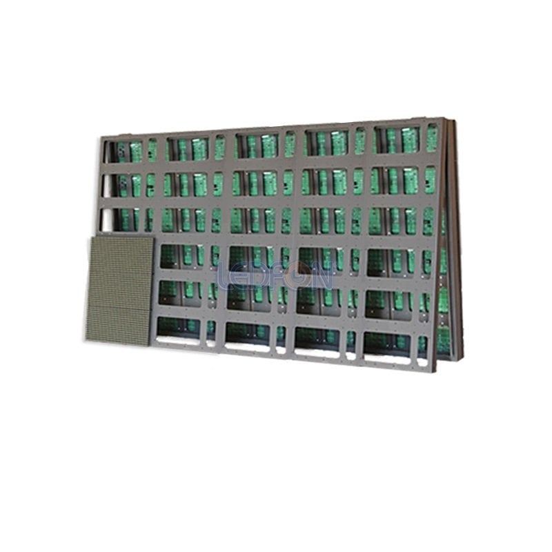 96x160 cm Çift Taraflı P10 CNC Kasa