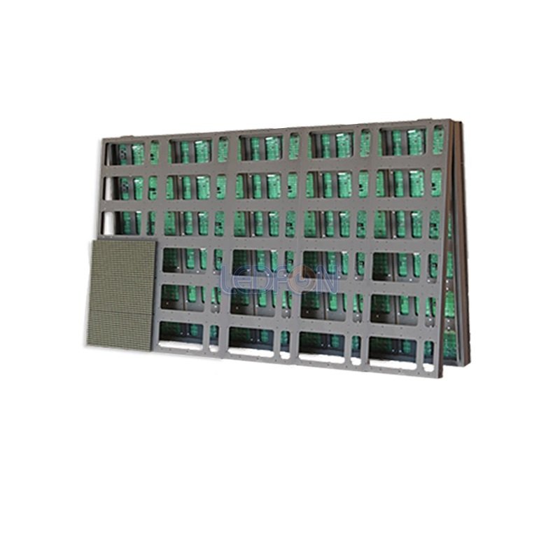 96x160 cm Çift Taraflı P10 CNC Kasa