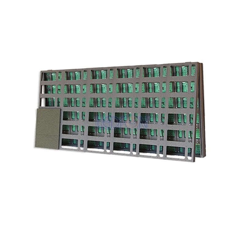 96x192 cm Çift Taraflı P10 CNC Kasa