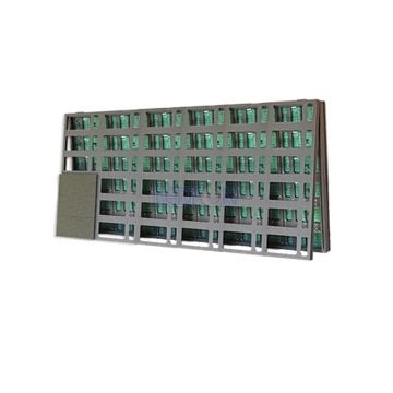 96x192 cm Çift Taraflı P10 CNC Kasa