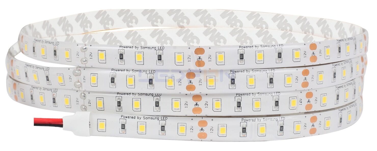 Samsung 12V Silikonlu 3000K Şerit Led 14.4W 60 Led/m IP62