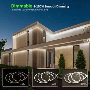 Samsung 12V Silikonlu 6500K Şerit Led 14.4W 60 Led IP62