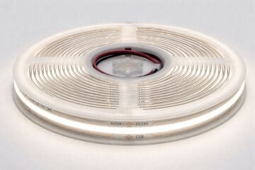 24V 4000K COB Şerit Led 10W 480 Led/m IP20