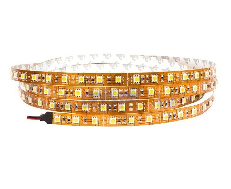 12V 14.4W Bakır PCB 3 Çip IP62 Silikonlu 2700K Şerit Led